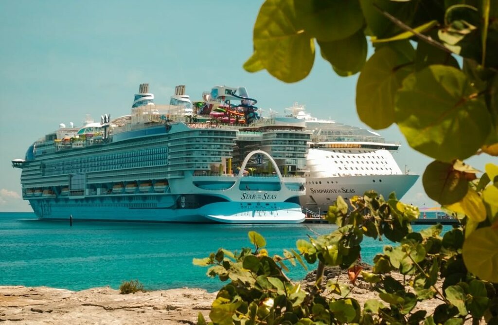 Influencers set sail at the Royal Caribbean Star of the Seas launch